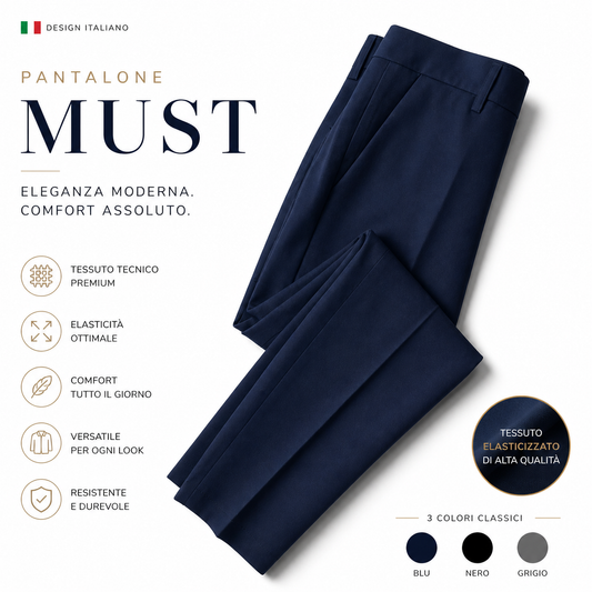 PANTALONE MUST UOMO