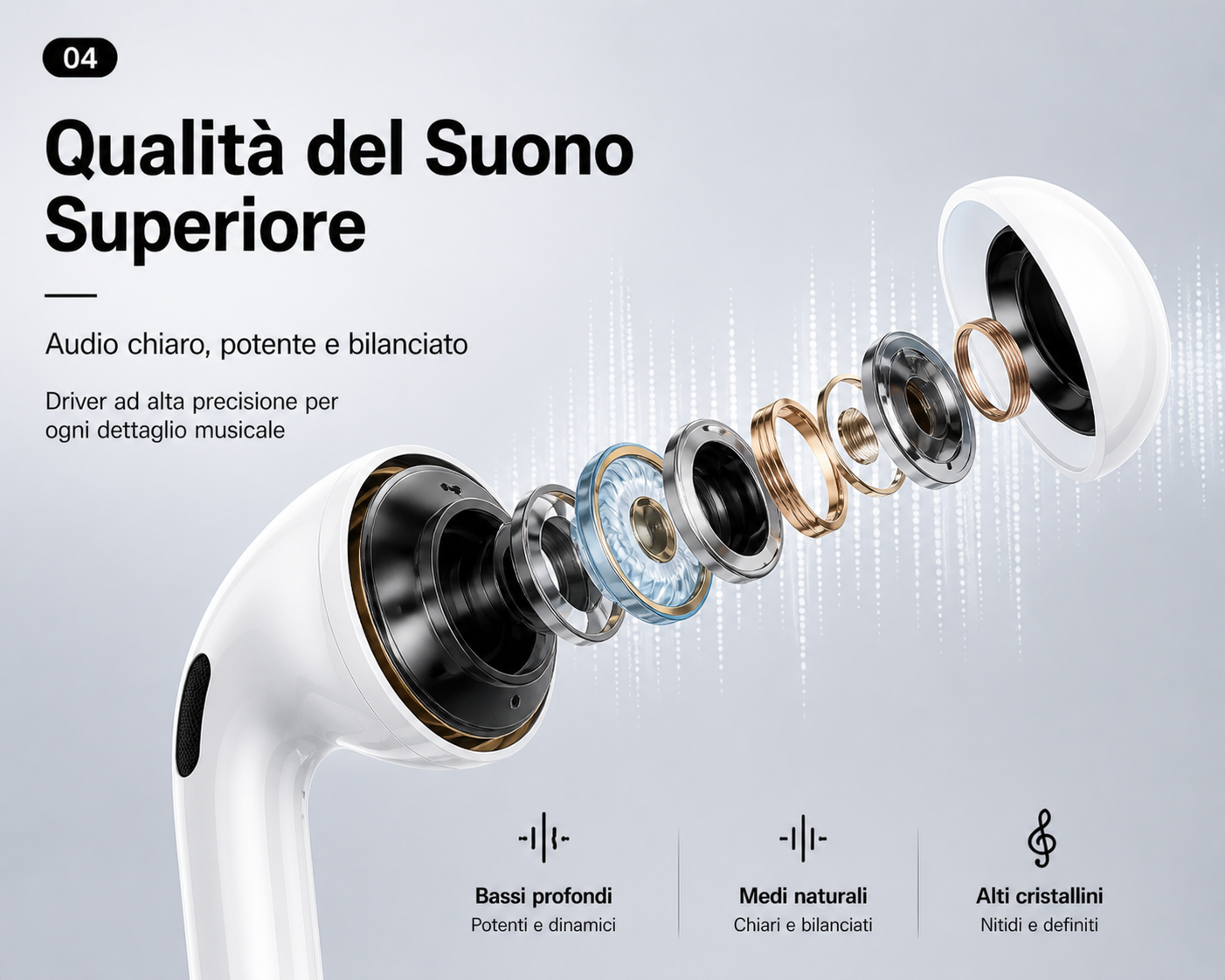 DOPODS TOUCH HEADPHONES BLUETOOTH WITH INTEGRATED DISPLAY