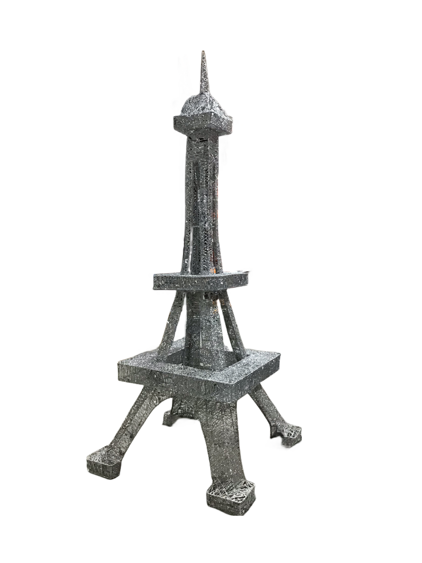 Tour Eiffel di colore argento 150 cm